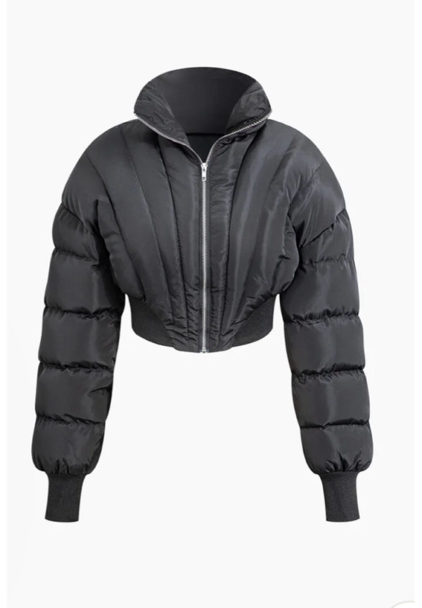 Paneled Puffer Jacket