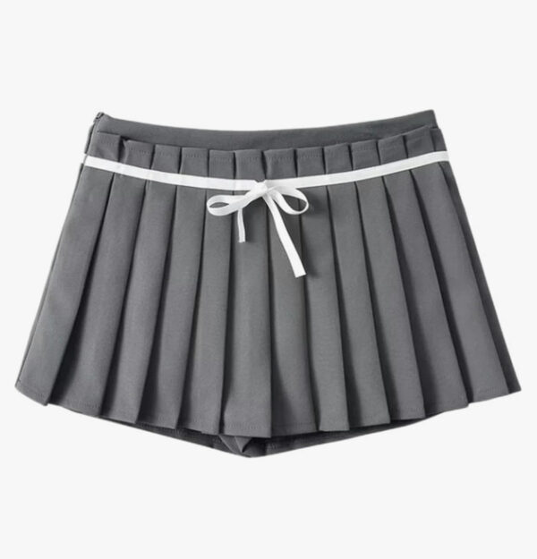 Chloe Pleated Mini Skirt - Image 2