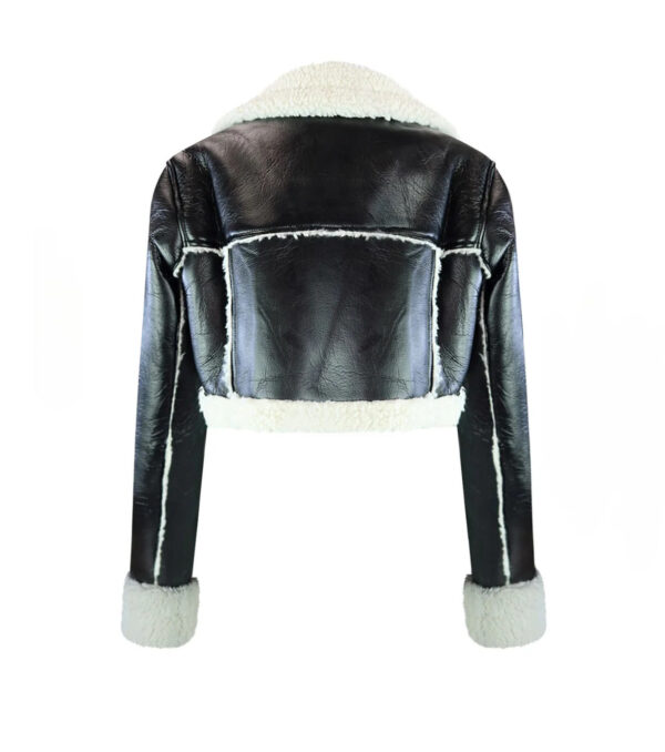 Kylie Faux Leather Jacket - Image 2